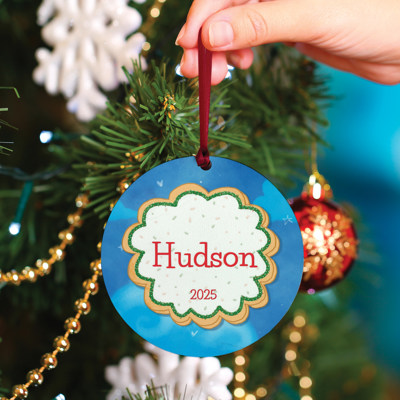 Baking Cookies Personalized Ornament