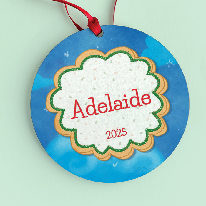Baking Cookies Personalized Ornament