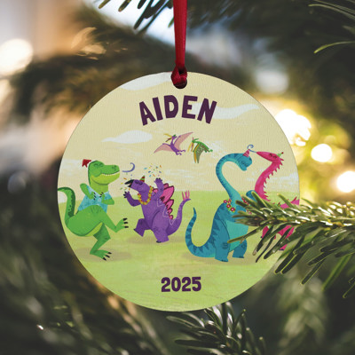 My Very Own Dinosaurs Personalized Ornament