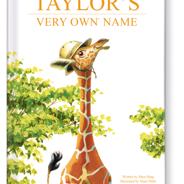 My Very Own Name - Personalized Book - giraffe