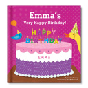  Baby's First Birthday  - personalized board book - pink