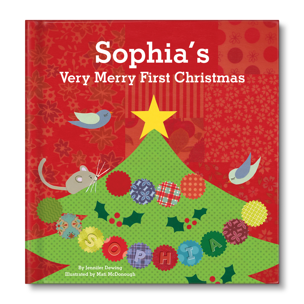 Baby's First Christmas - personalized board book