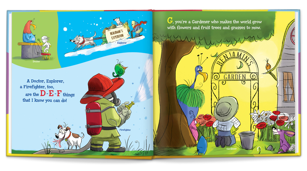 ABC What Can I Be! - Personalized Book