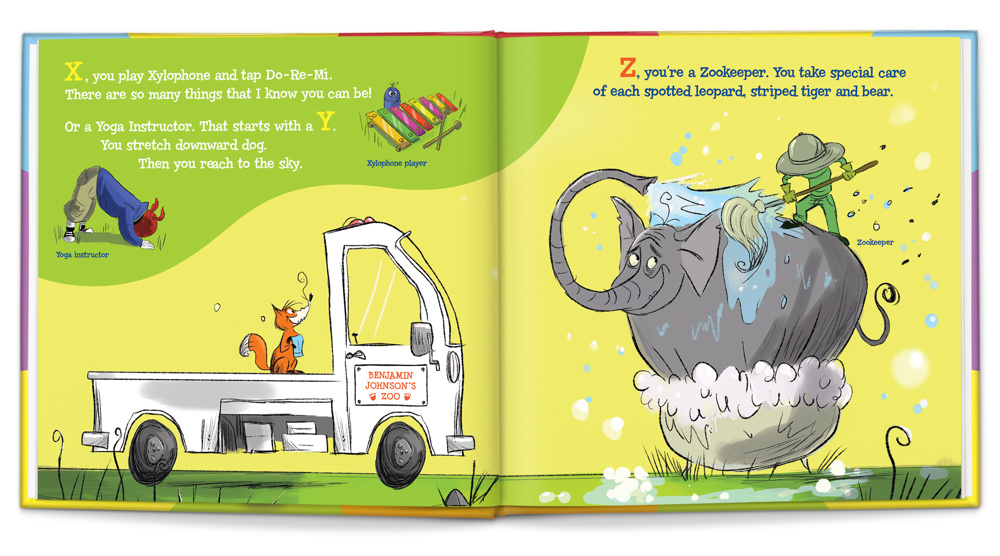 ABC What Can I Be! - Personalized Book