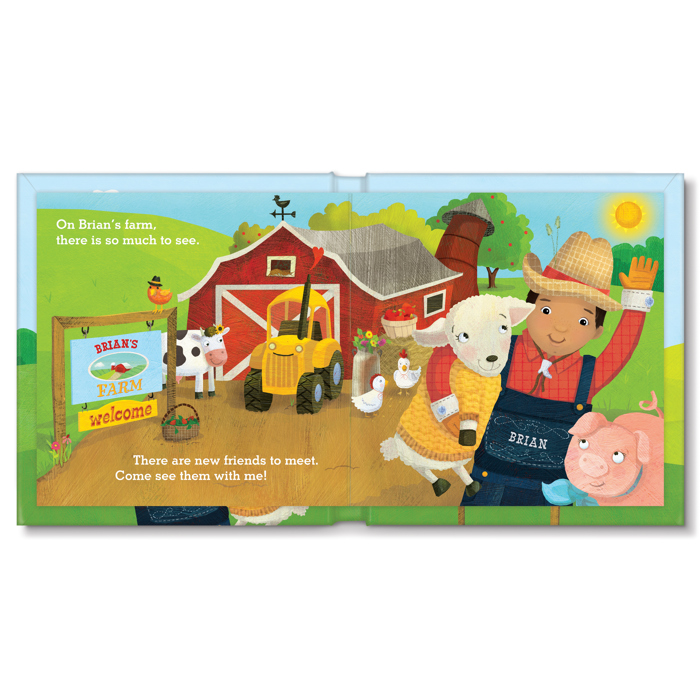 My Farm Friends - Personalized Board Book