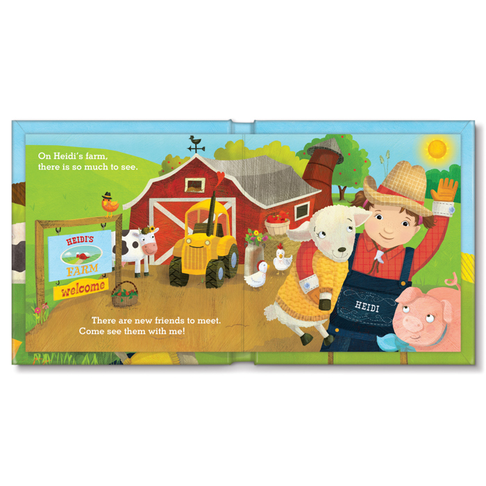 My Farm Friends - Personalized Board Book