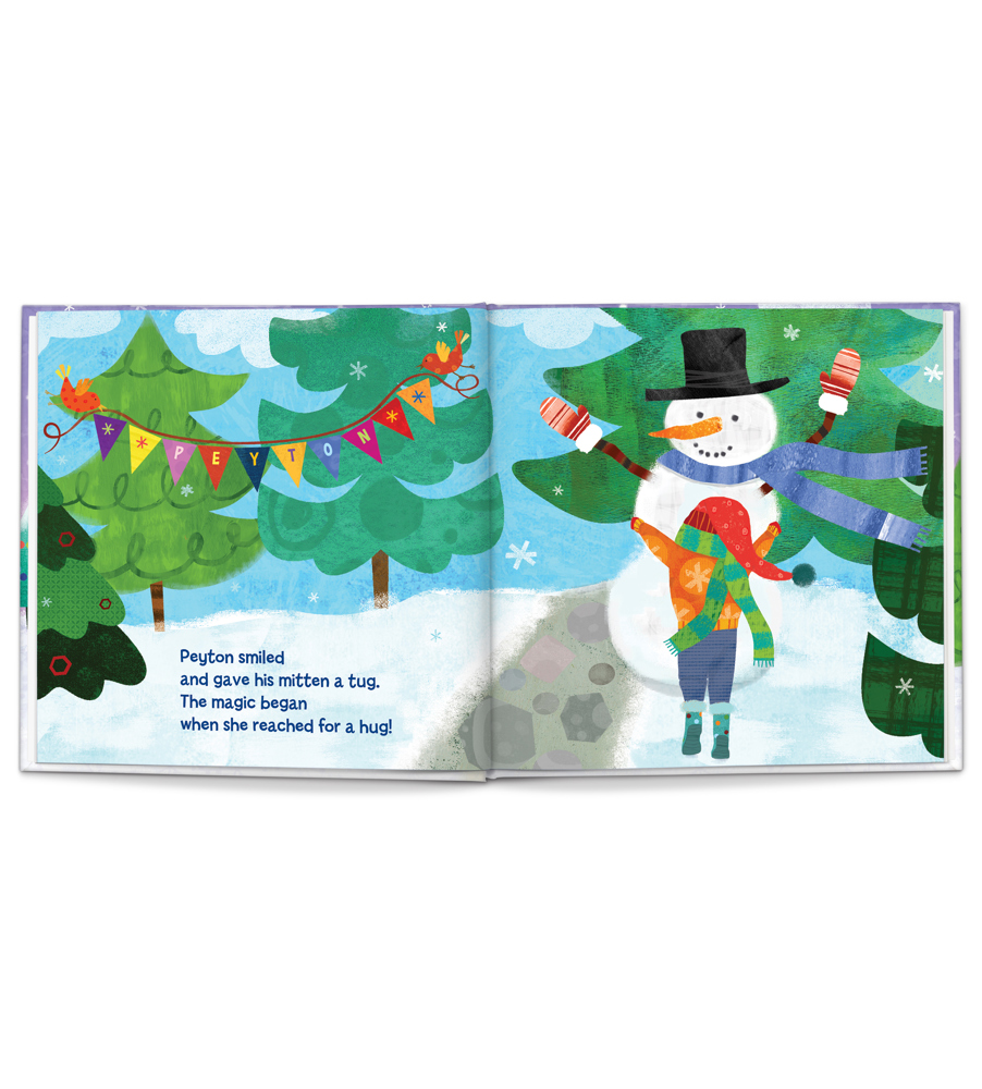 My Magical Snowman - personalized book