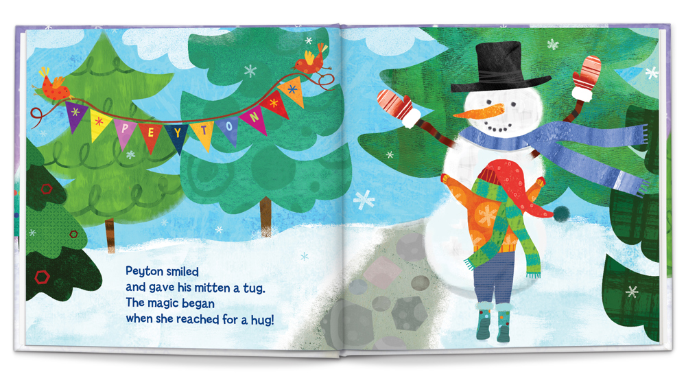 My Magical Snowman - personalized book