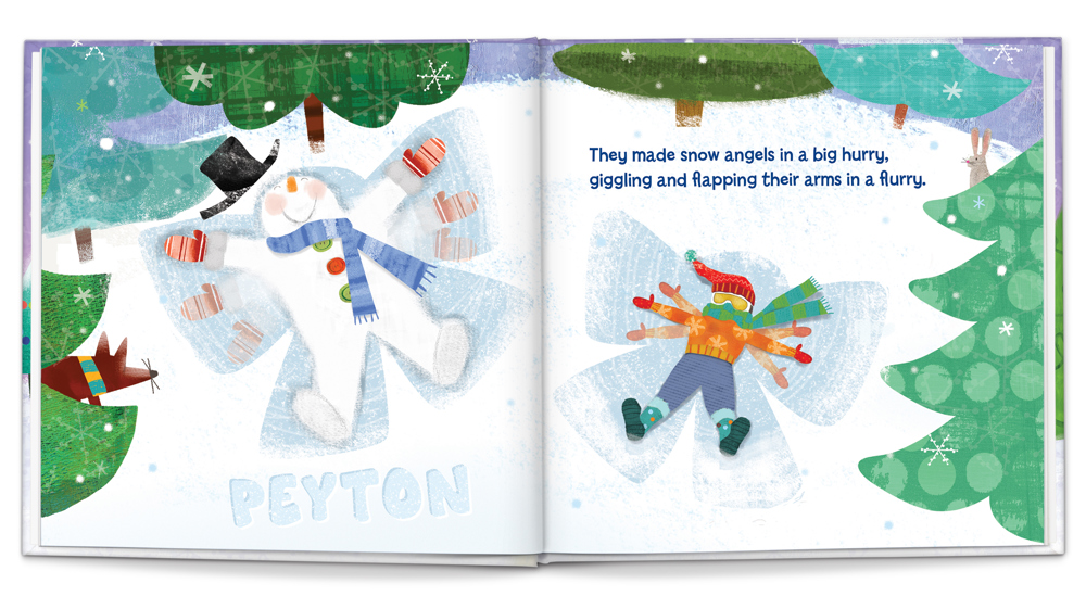 My Magical Snowman - personalized book