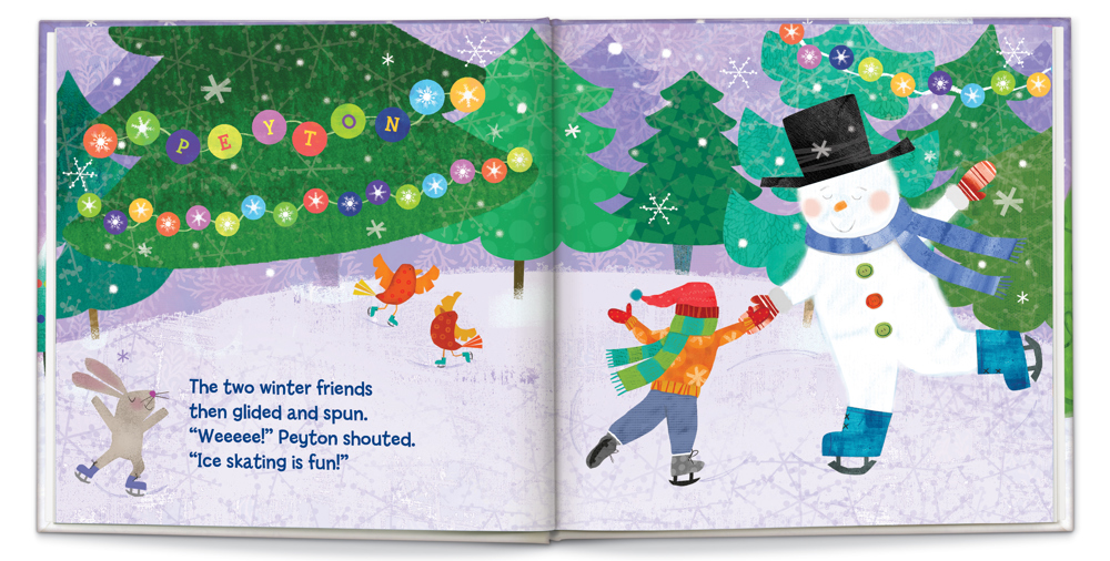 My Magical Snowman - personalized book