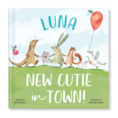 New Cutie in Town - Personalized Book