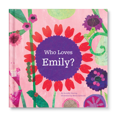 Who Loves Me? - Personalized Book - Pink