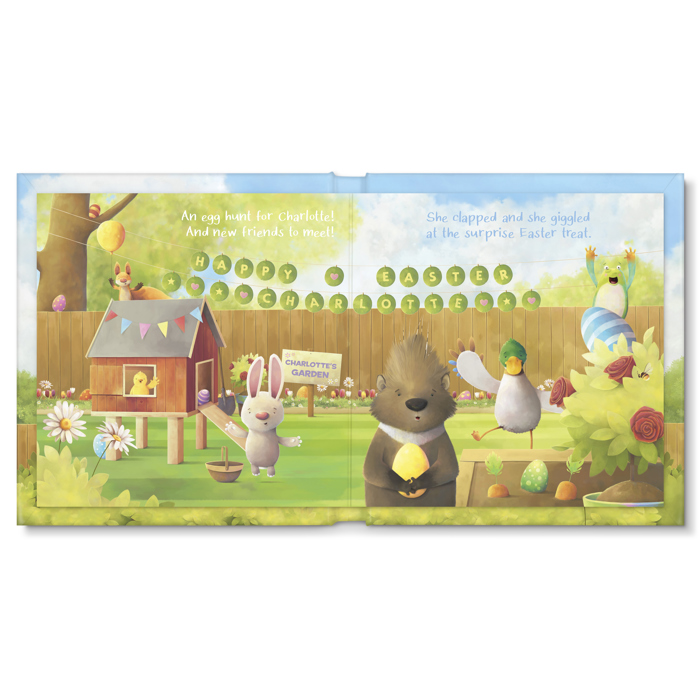 My Surprise Easter Egg Hunt - Personalized Board Book