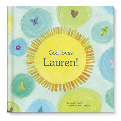 God Loves You! - personalized book