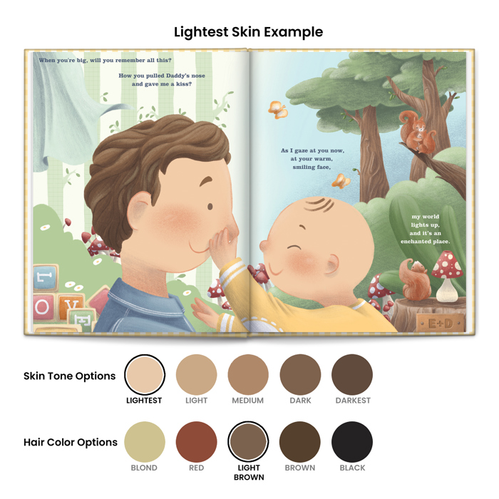 My Magical Moments with Daddy Personalized Book
