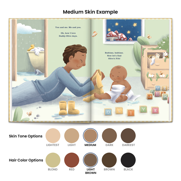 My Magical Moments with Daddy Personalized Book