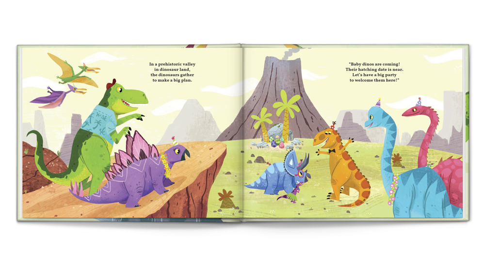 My Very Own Dinosaurs - personalized book