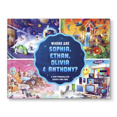 Where’s Name(s)? Personalized Search-and-Find Book