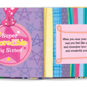  The Super, Incredible Big Sister - personalized book and medal