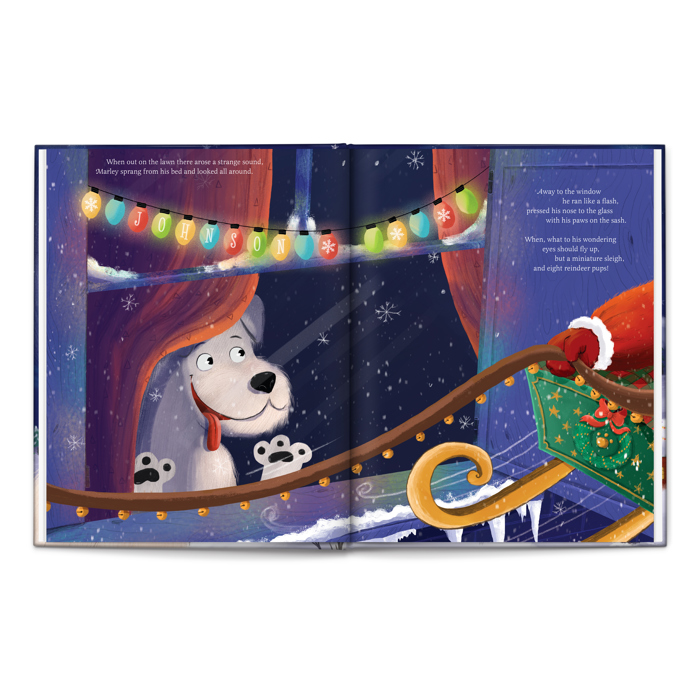 Our Dog’s Night Before Christmas Personalized Book