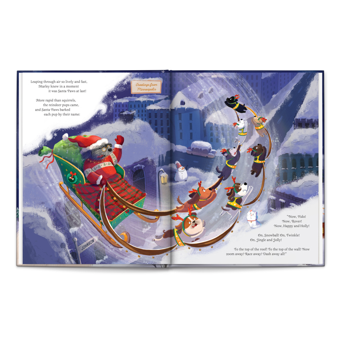 Our Dog’s Night Before Christmas Personalized Book