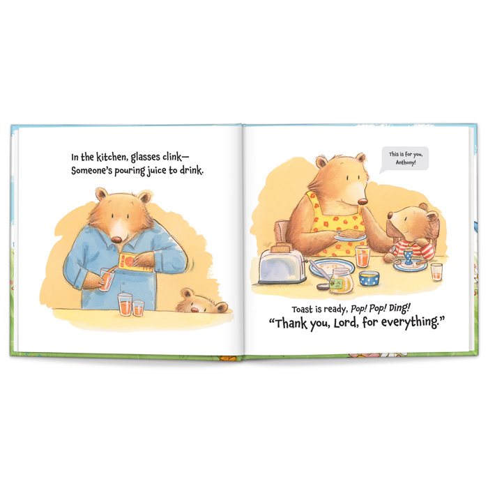 Thank You, Lord, For Everything - Personalized Book