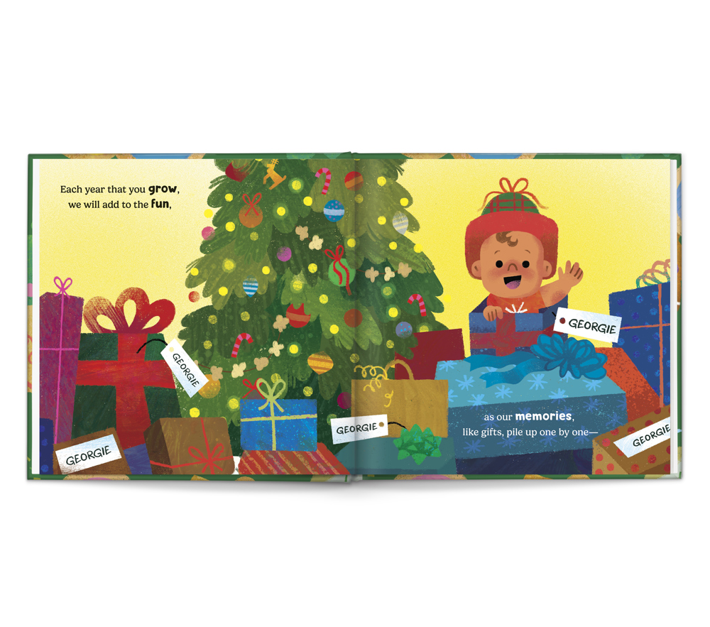 Our Family's First Christmas with Baby - Personalized Book