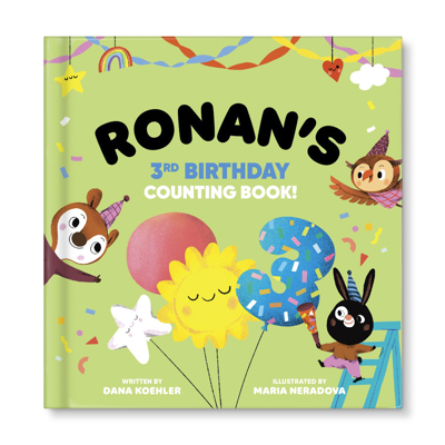 My Birthday Counting Personalized Board Book