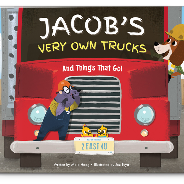 My Very Own Trucks - Personalized Book