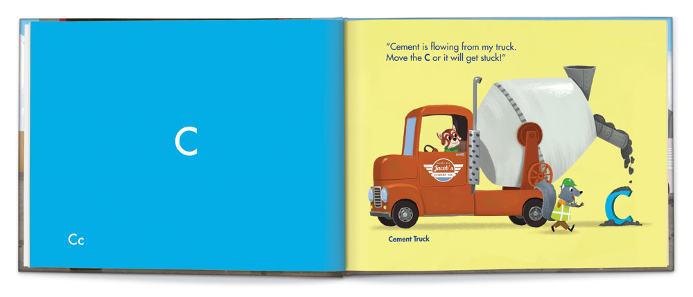 My Very Own Trucks - personalized book