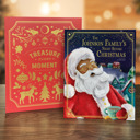  Our Family's Night Before Christmas - Gold -  personalized book and keepsake giftbox