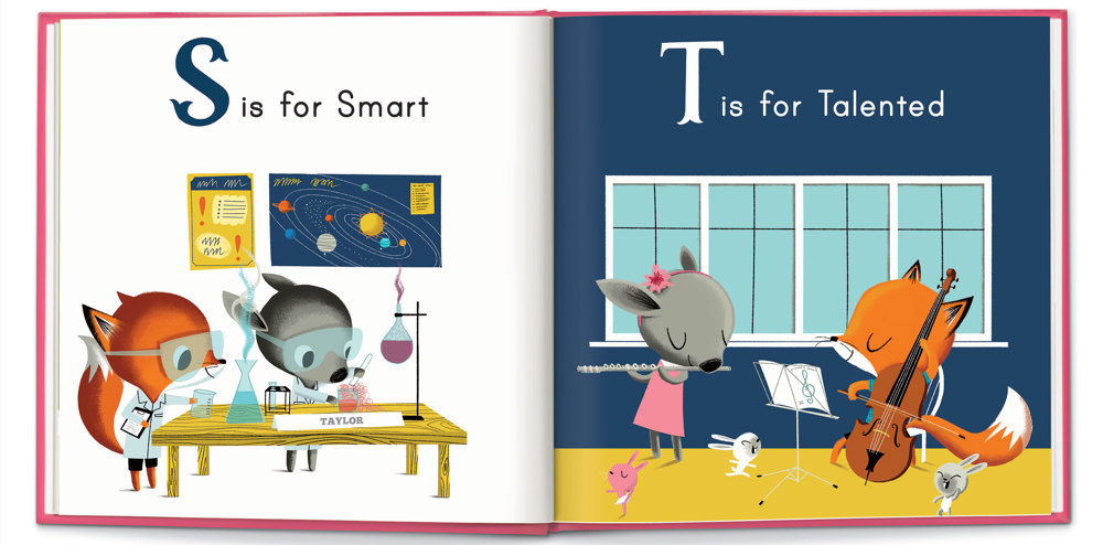 M is for Me - personalized book