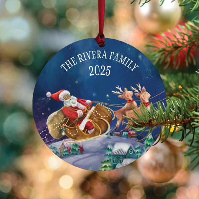 Family Christmas Personalized Ornament