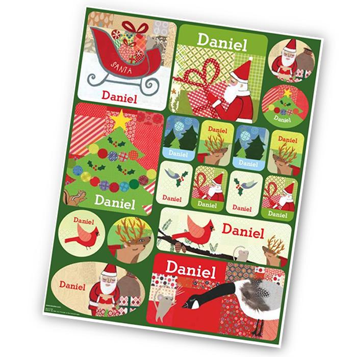My Very Merry Christmas Personalized Color Book and Sticker Gift Set