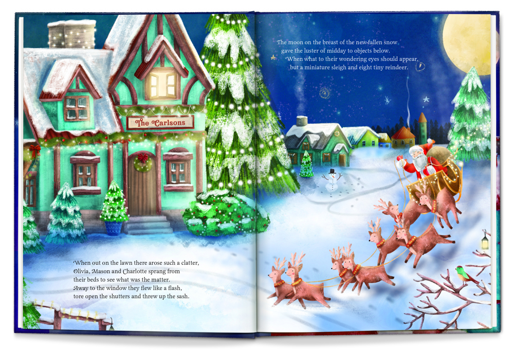 Our Family's Night Before Christmas - personalized book