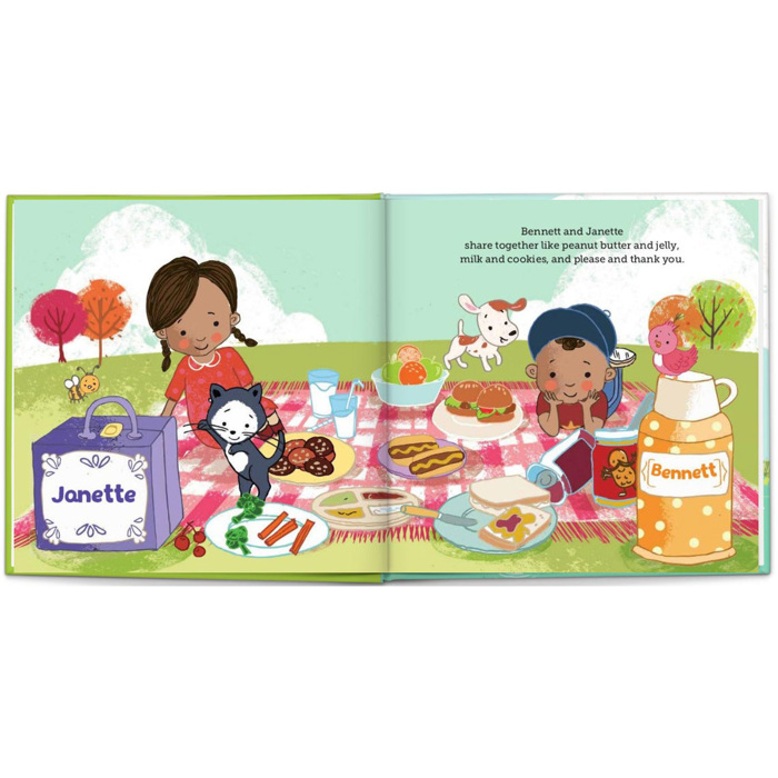 We Go Together Like… - Personalized Book
