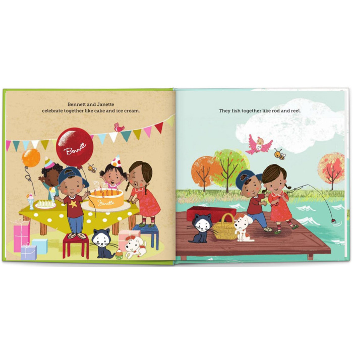 We Go Together Like… - Personalized Book