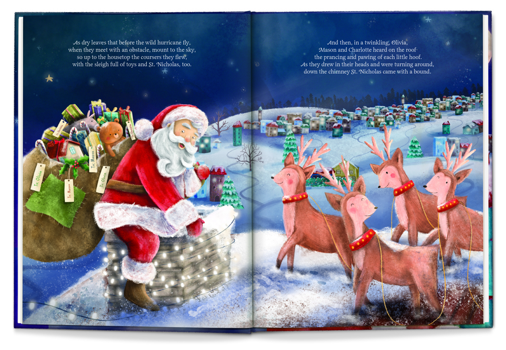 Our Family's Night Before Christmas - personalized book