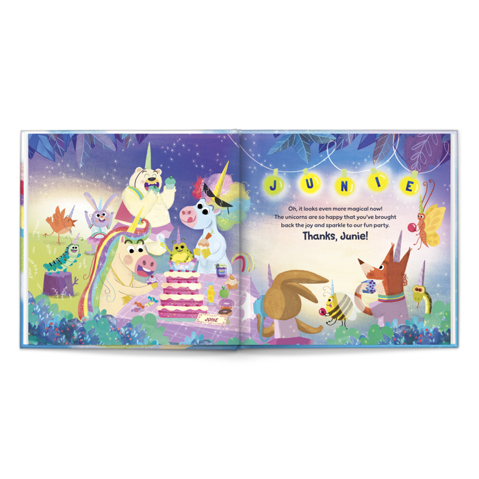 My Unicorn Dance Party Personalized Book