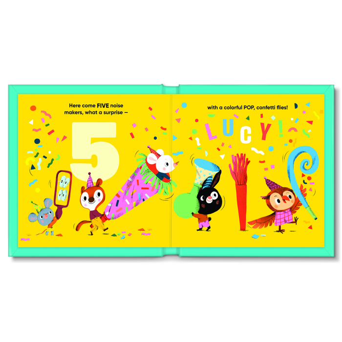 My Birthday Counting Personalized Board Book
