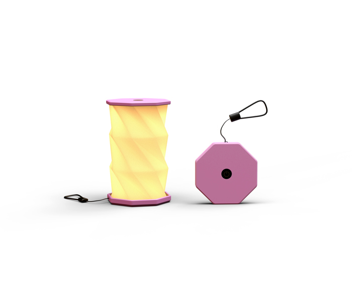 Illumates Mini Lamp - BLUSH