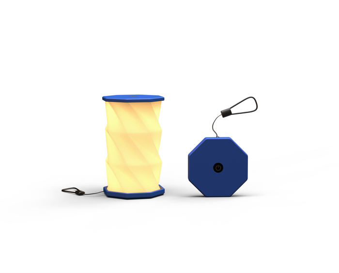 Illumates Mini NAVY Lamp