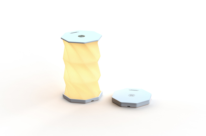 Illumates LARGE White Lamp