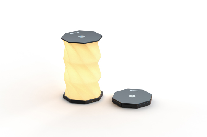 Illumates LARGE Black Lamp