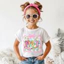  BACK TO SCHOOL Pre -K, Kindergarten, First Grade, Second Grade Short Sleeve Tee for Girls Multiple sizes 