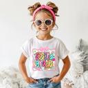  BACK TO SCHOOL Pre -K, Kindergarten, First Grade, Second Grade Short Sleeve Tee for Girls Multiple sizes 
