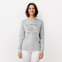 XXL Gray Life Happens Dogs Help - Knit Sweatshirt