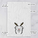 Australian Shepherd Reindeer Antler Red Nose Dog  Breed Tea Towel - 50+ Breeds