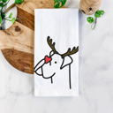 Boxer Reindeer Antler Red Nose Dog  Breed Tea Towel - 50+ Breeds