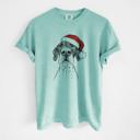 Large Chalky Mint - German Shorthaired Pointer Santa Dog Breed Comfort Colors T-shirts - 40+ Dog Breeds